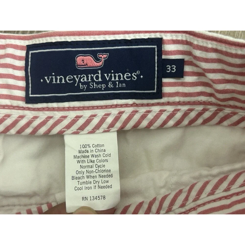 Vineyard Vines Breaker Seersucker Shorts Mens 33